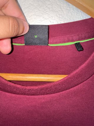 Sudadera BOSS Hombre Burdeos Logo