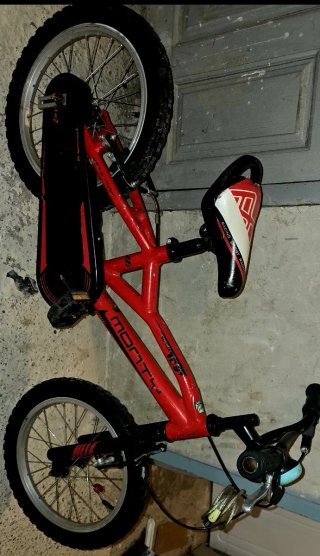 Bicicleta Monty Roja
