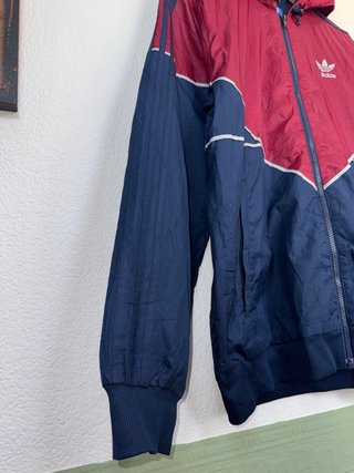Cortavientos Adidas Originals Vintage Rojo/Azul