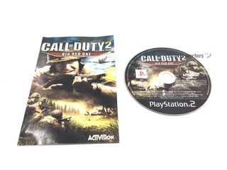 call of duty 2 big red one ps2