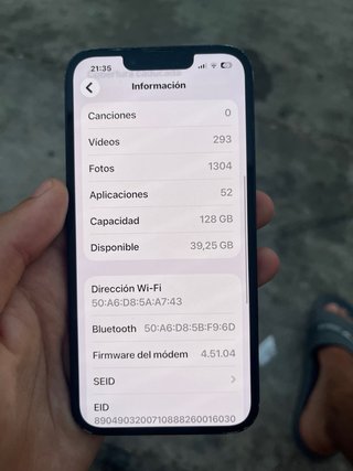 iPhone 14 Negro/Morado