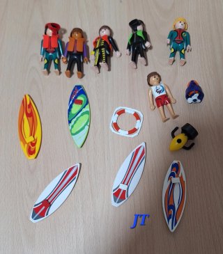 Playmobil figuras y accesorios surf