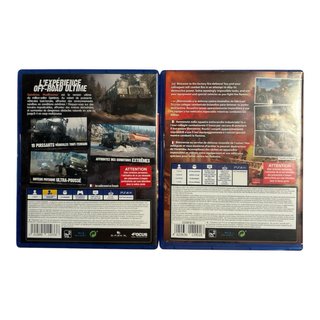 Juegos PS4 Mud Runner y Firefighters