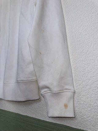 Sudadera Calvin Klein Jeans Blanca Logo CK