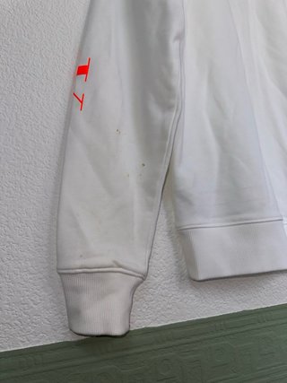 Sudadera Calvin Klein Jeans Blanca Logo CK