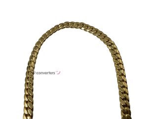 cadena oro 18k 21cm