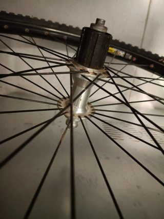 Rueda trasera Mavic 26 MTB