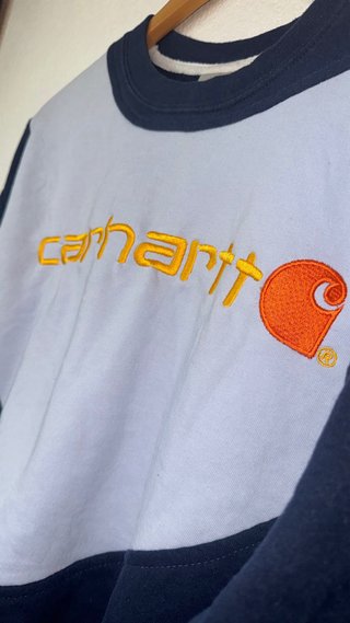 Sudadera Carhartt bicolor bordada