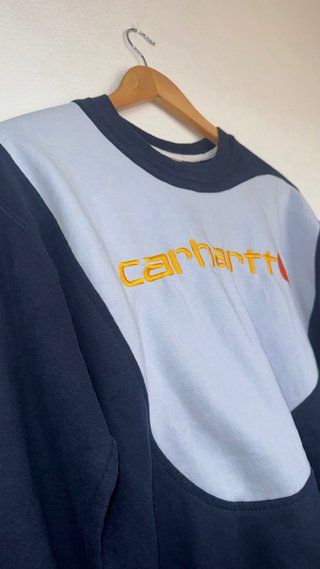 Sudadera Carhartt bicolor bordada