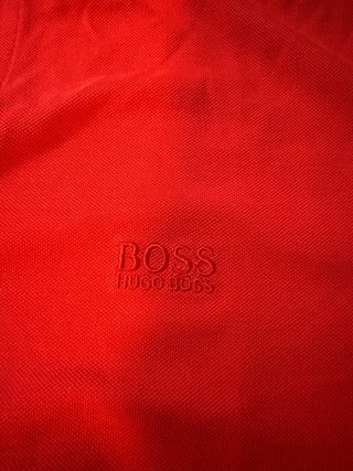 Polo Boss Rojo Talla S