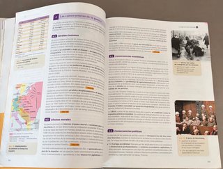 Historia del mundo contemporáneo, 1 bachillerato