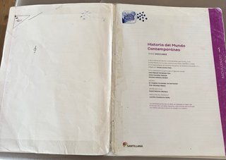Historia del mundo contemporáneo, 1 bachillerato