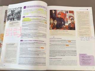 Historia del mundo contemporáneo, 1 bachillerato