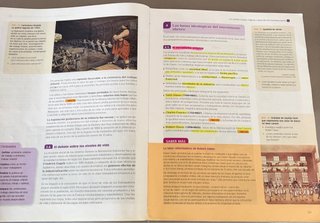 Historia del mundo contemporáneo, 1 bachillerato