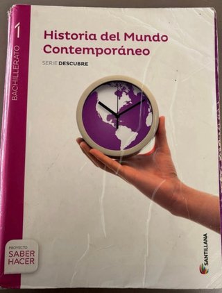 Historia del mundo contemporáneo, 1 bachillerato