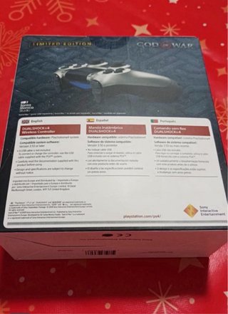Mando PS4 Edición Limitada God of War Nuevo