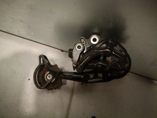 Desviador Shimano SLX y Deore