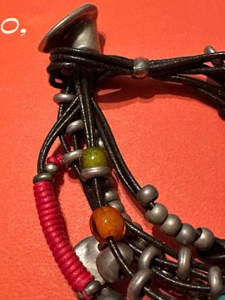 Pulsera Uno de 50 Multicolor y Plata
