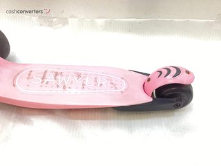 patinete sawyer bikes patinete infantil 3 ruedas