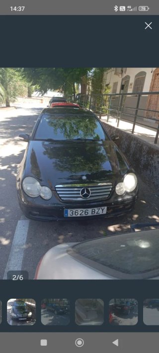 Mercedes-Benz Negro Coupeo