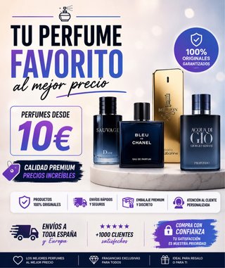 Contacto proveedor de perfumes muy baratos
