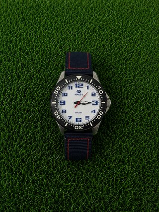 Reloj Marea Blanco y Azul