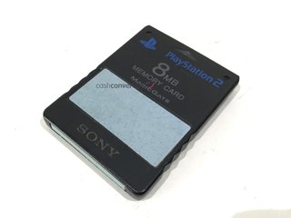memory card ps2 sony no