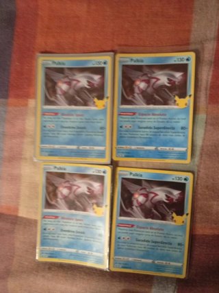 4 Cartas Pokémon Palkia Holo