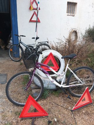 Bicicletas de montaña de paseo de carretera