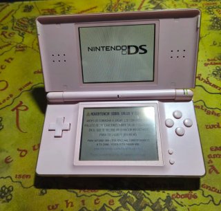 Nintendo DS Lite Rosa + Caricabatterie