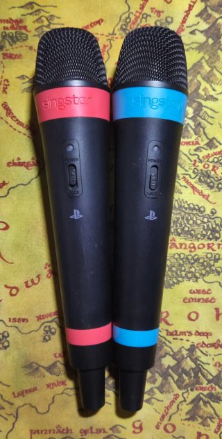 Micrófonos Singstar PS3