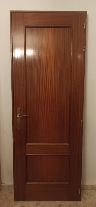 Puerta madera precio negociable