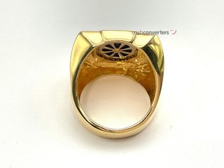 sello oro 18k