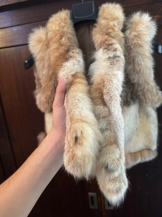 Gilet in vera pelliccia