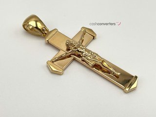 crucifijo oro 18k
