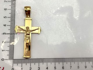 crucifijo oro 18k