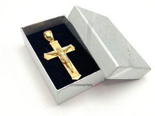crucifijo oro 18k