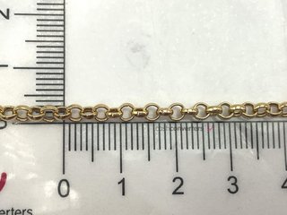 cadena oro 18k 23cm