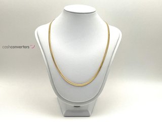 cadena oro 18k 23cm
