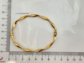 brazalete oro 18k