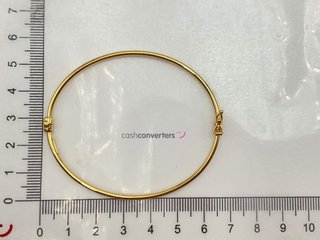 brazalete oro 18k