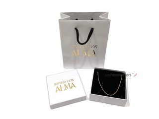 cadena oro 18k 25cm