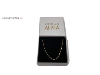 cadena oro 18k 25cm