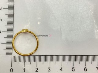 anillo oro 18k