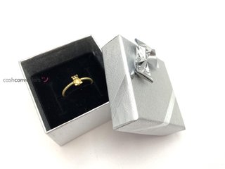 anillo oro 18k