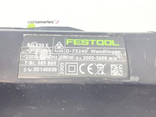 radial festool ro 150 e