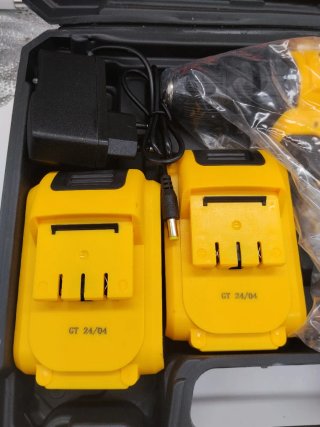 Taladro a Batería Krischer + Accesorios