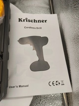 Taladro a Batería Krischer + Accesorios