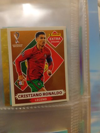 Cristiano Ronaldo Panini Extra Sticker