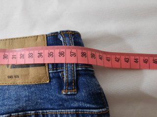Vaqueros JVZ Talla 38 Slim Azules Rotos